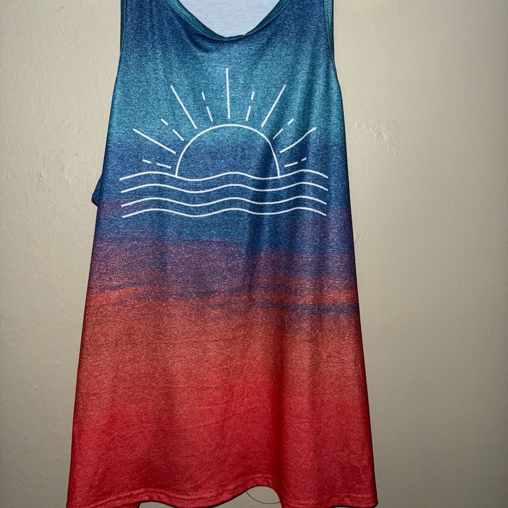 Sunset Gradient Tank Top